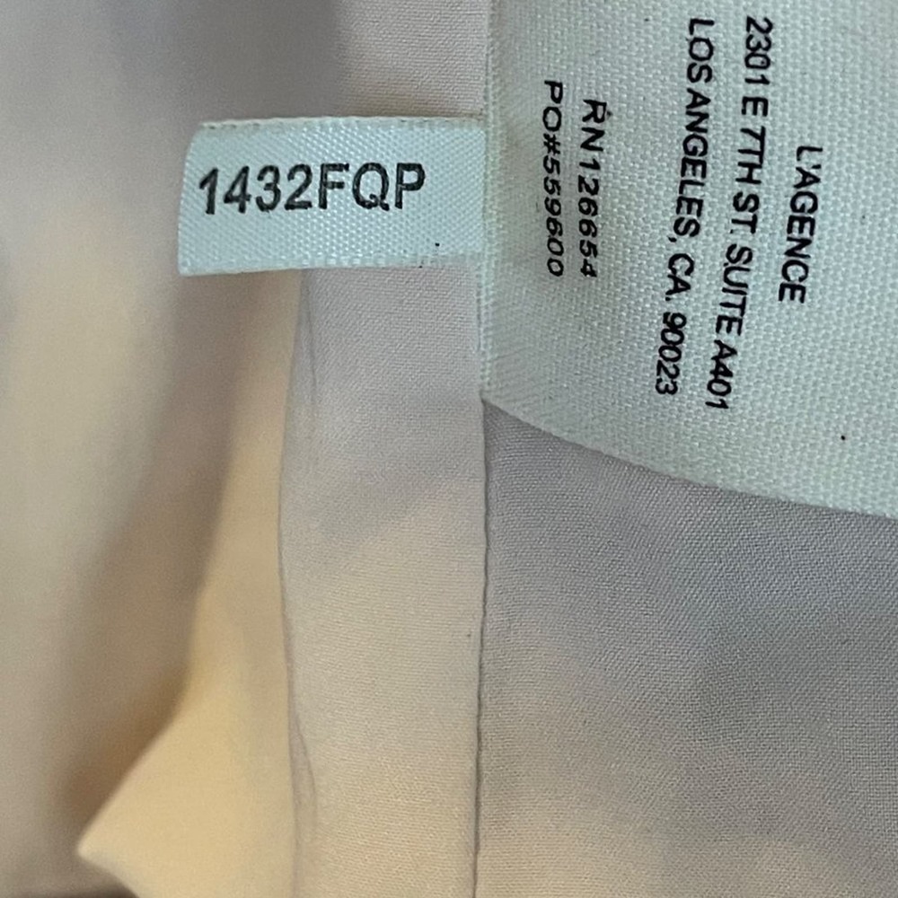 L'AGENCE Kenzie Tweed Blazer Petal - Picture 8 of 11